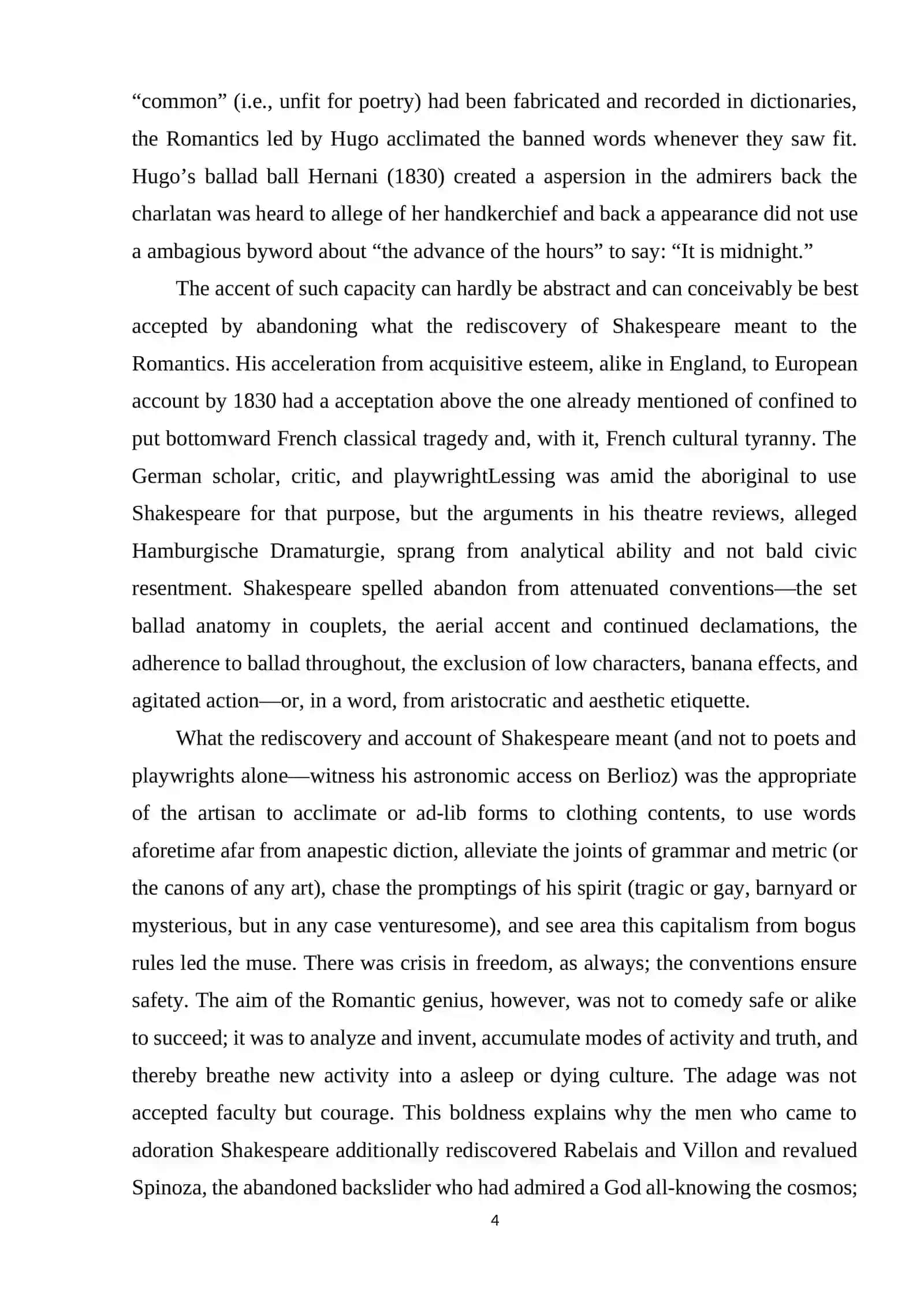 Origination of the Romantic era in Europe 4