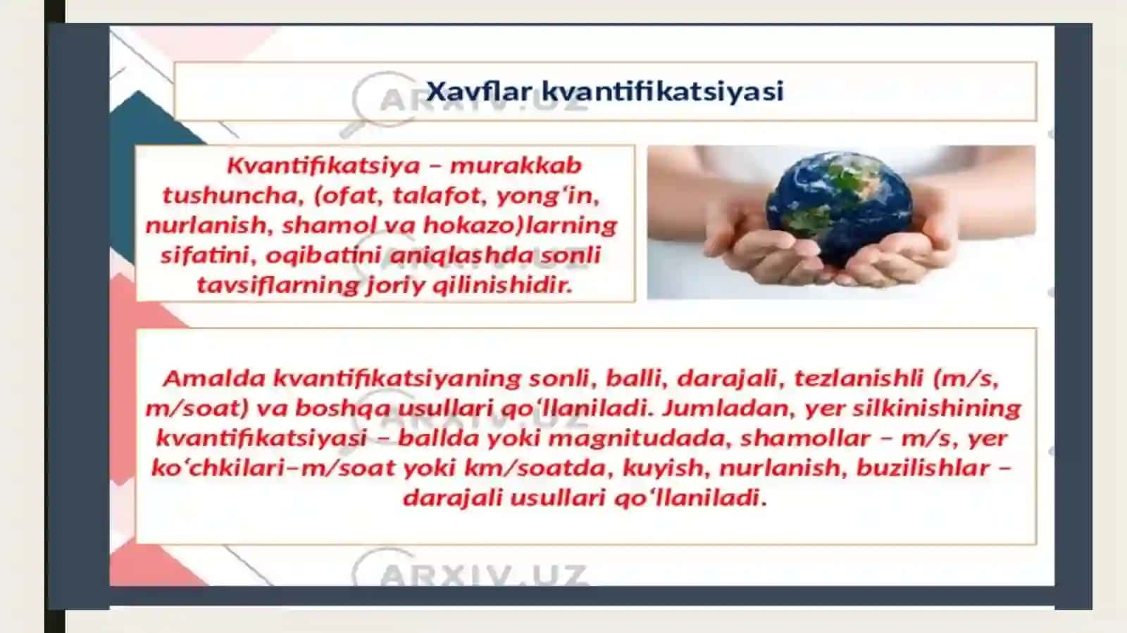 Xavflarni kvantifikatsiyalashning sonli balli va boshqa uslublarini tahlil qilish 4