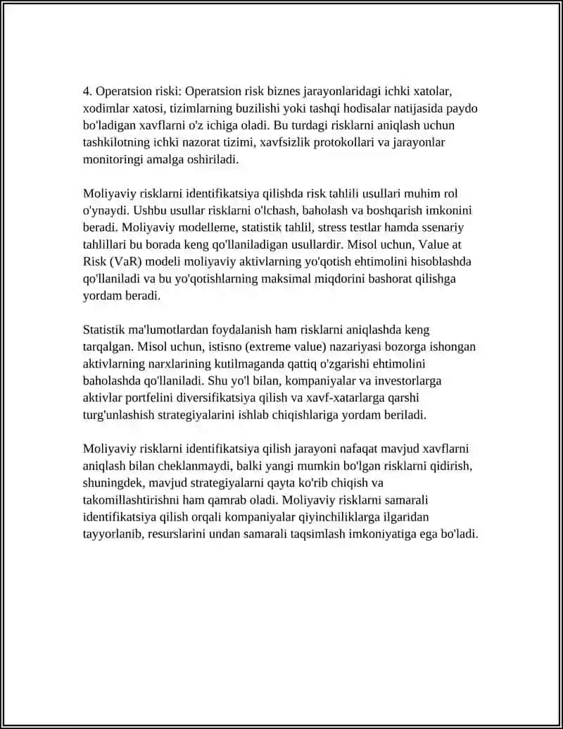 TO'LOV TIZIMIDA VUJUDGA KELADIGAN RISKLARNI BOSHQARISH 4