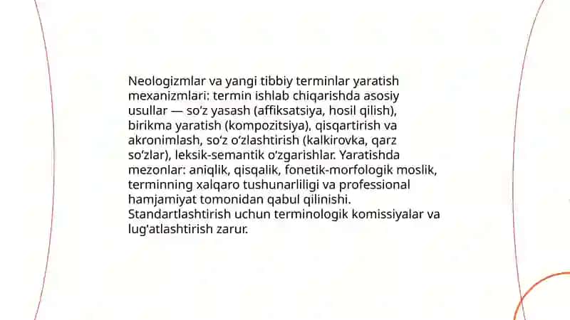 Tibbiy Terminalogiya qollanilish xususiyatlari va yasalishi 4