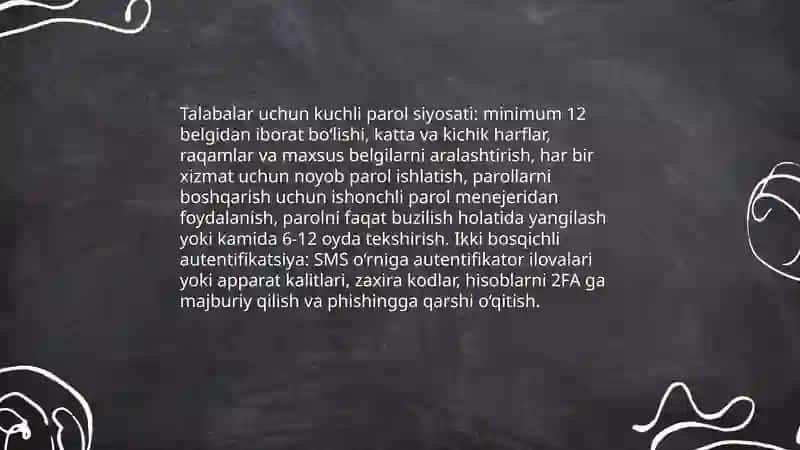 Kiber xavfsizlik va talabalarni onlayn muhitda himoya qilish masalalari 4