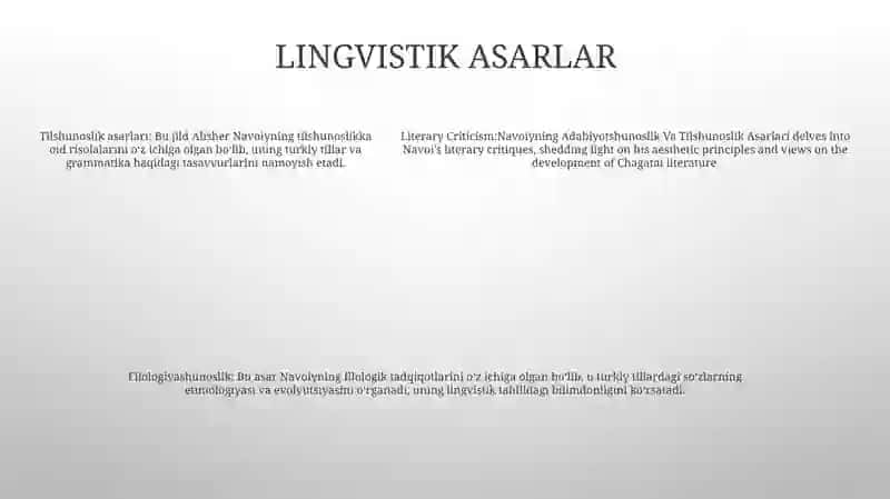 Navoiyning Adabiyotshunoslik Va Tilshunoslik Asarlari 4