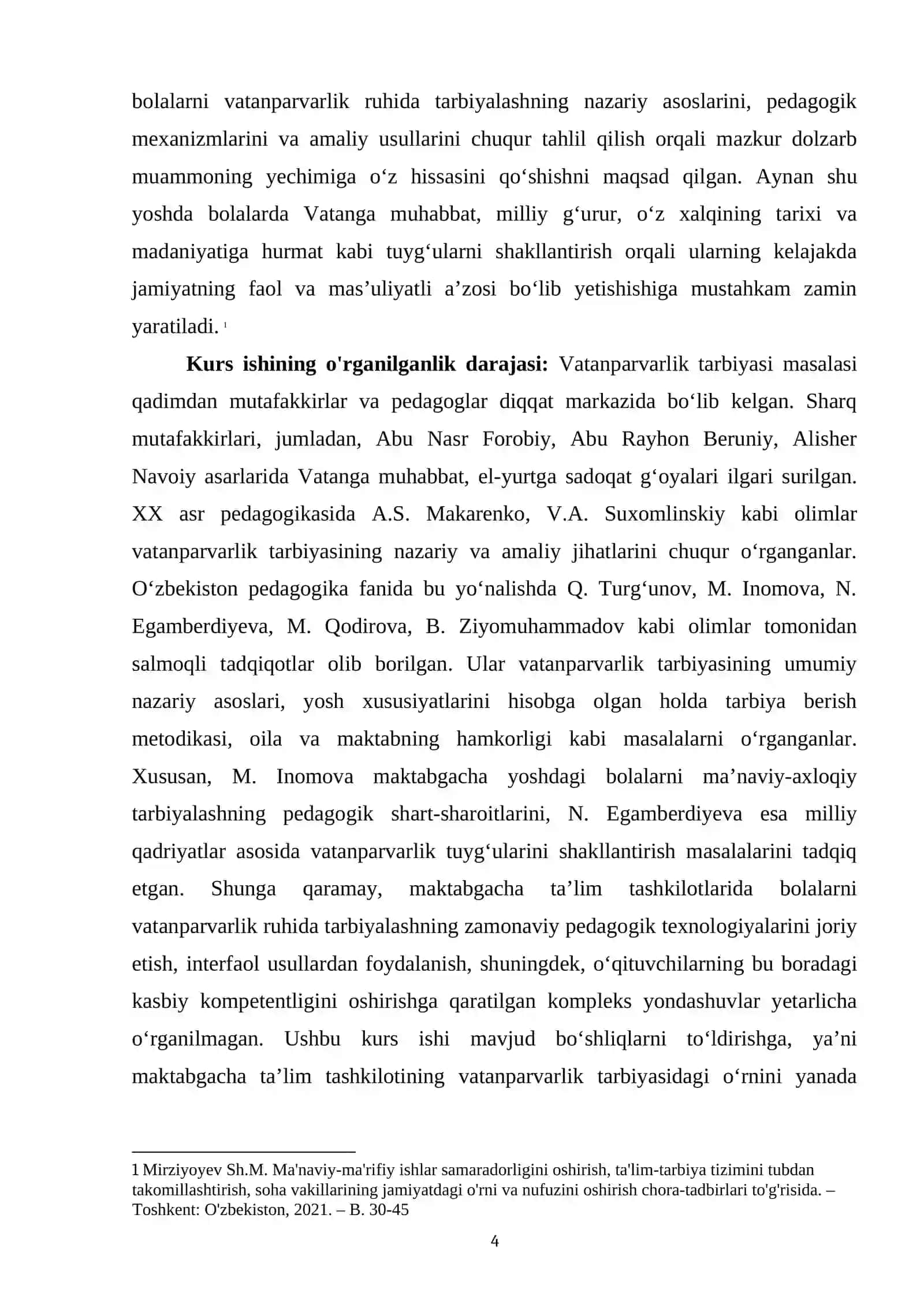 BOLALARNI VATANPARVARLIK RUHIDA TARBIYALASHDA MAKTABGACHA TA'𝗟IM TASHKILOTINING O'RNI 4