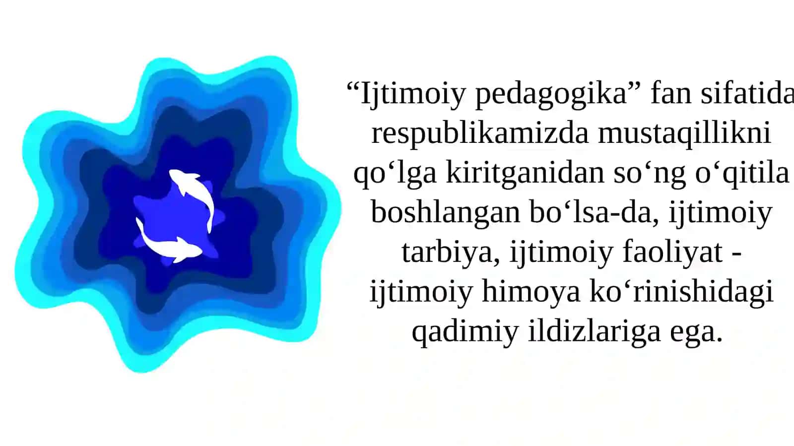 Ijtimoiypedagogikafanijamiyatrivojiningasosisifatida.O`zbekistondaijtimoiypedagogikaningpaydobo`lishimadaniy-tarixiy,ijtimoiy-huquqiyshart-sharoitlari 4