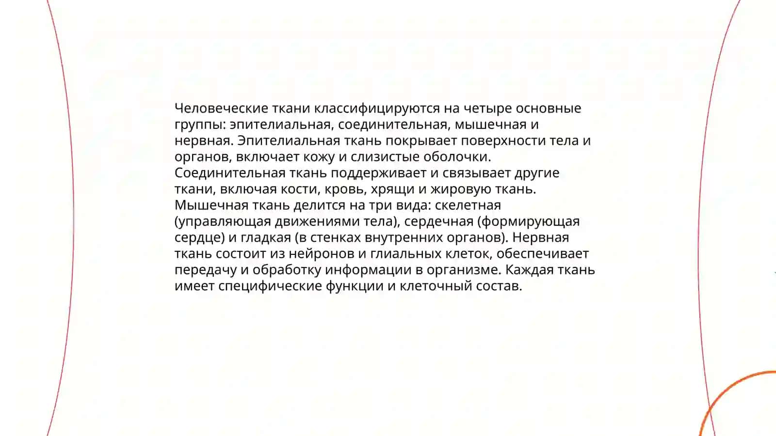 ткань, ее виды и функции в медицине 4