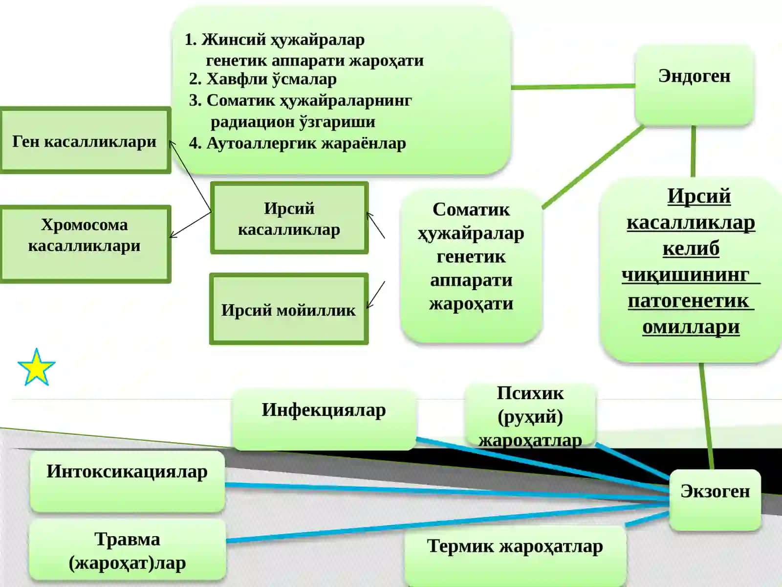 Одамларда учрайдиганирсий касалликлар. Тиббий генетик маслаҳат 4
