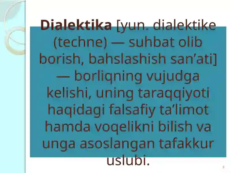 Dialektika 4