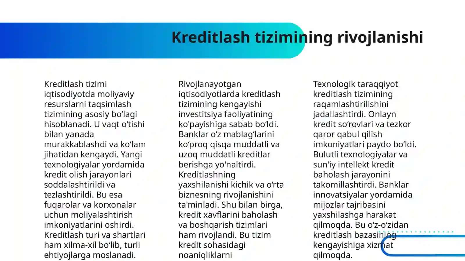 TIJORAT BANKLARINING IQTISODIYOTDAGI ROLI 4