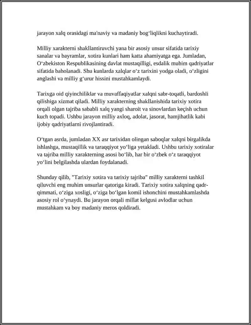 MILLIY XARAKTERINI TASHKIL QILUVCHI UNSURLAR 4