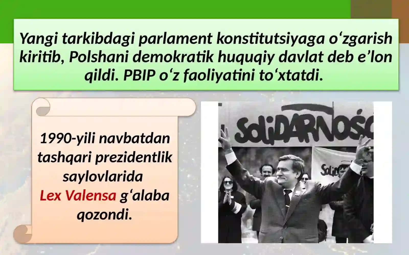 Sharqiy yevropa mamlakatlarida demokratik inqiloblar va sotsialistik lagerning parchalanishi 4