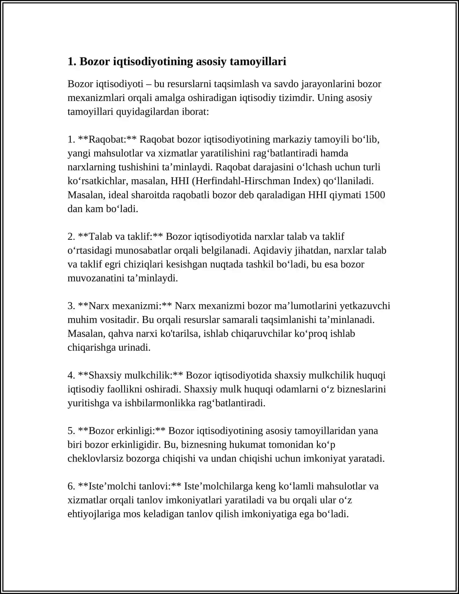 BOZOR IQTISODIYOTINING IJTIMOIY YONALTIRILGANLIGI VA UNING OZBEKISTONGA XOS XUSUSIYATLARI 4