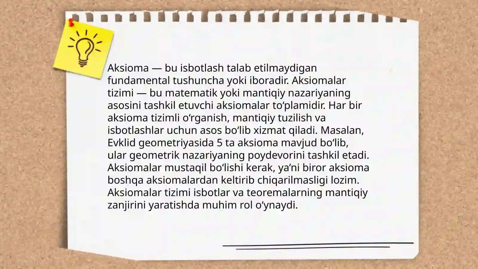 Formal aksiomatik nazariya 4