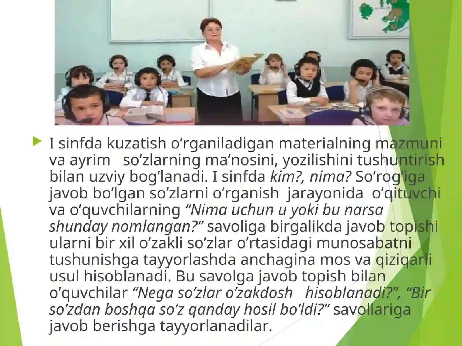 Boshlang'ich sinflarda Ona tili darslari 4