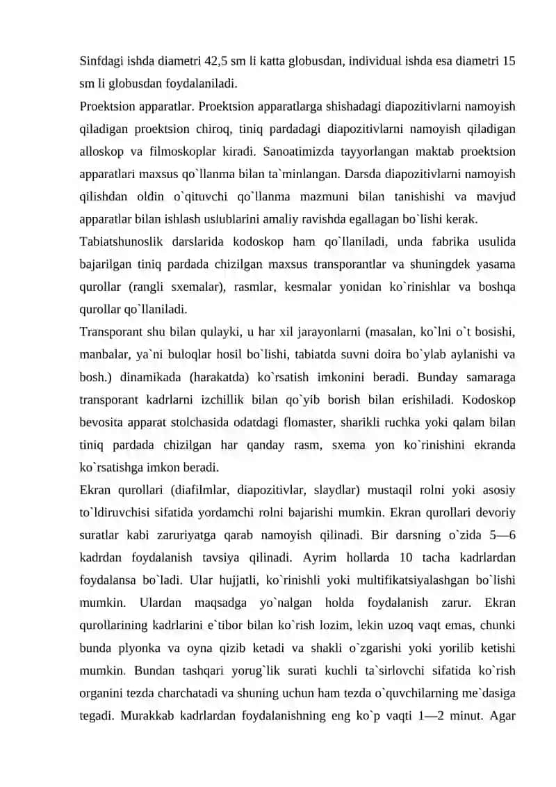 KICHIK GURUHLARDA TABIATGA OID O'YINLARNI TASHKIL ETISHNI MASHG'ULOT ISHLANMASINI TUZISH 4