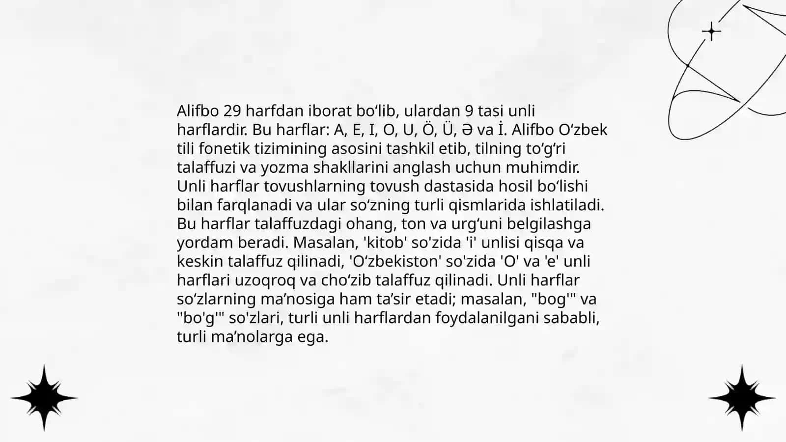 Koreys tili harflari 4