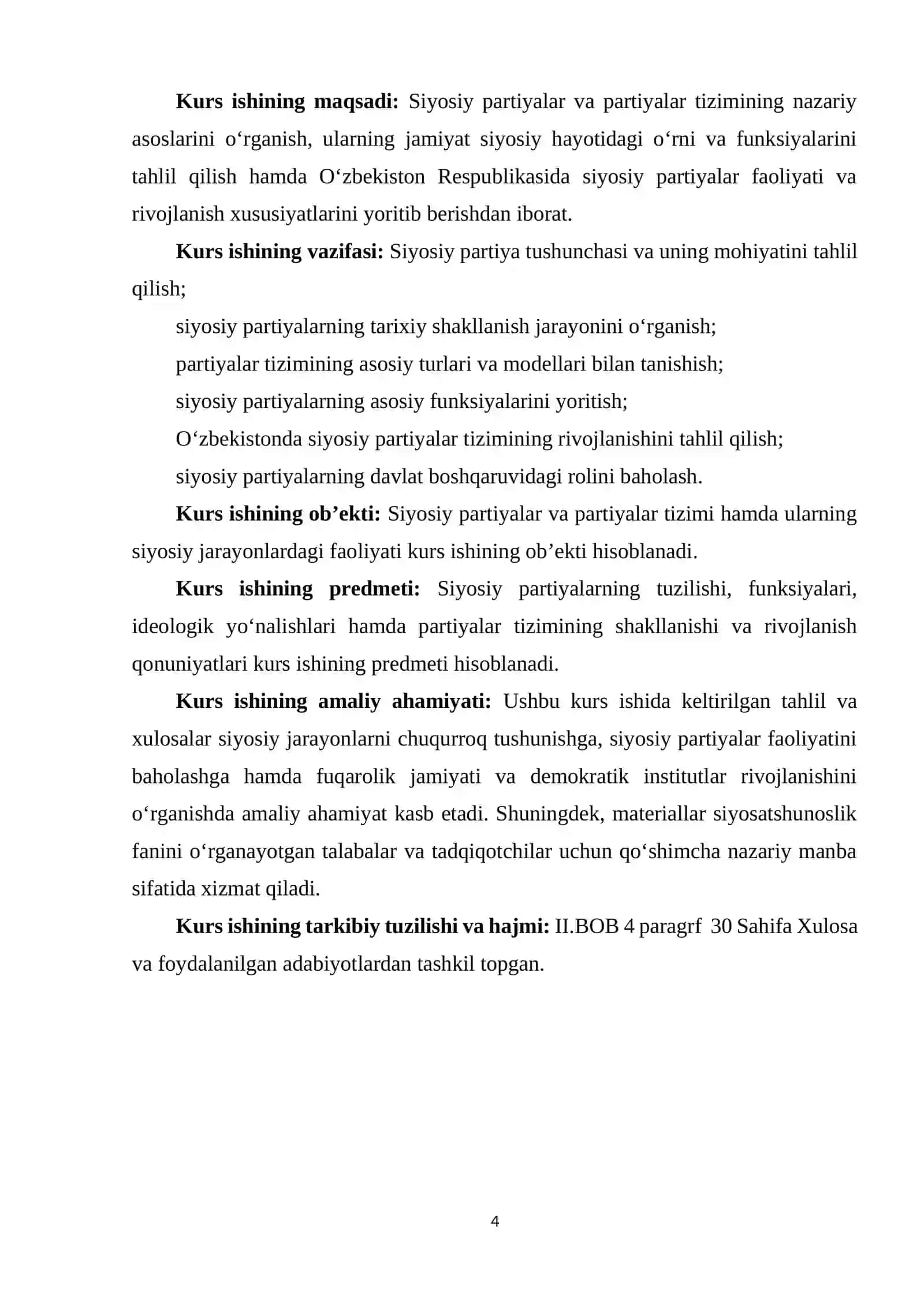 SIYOSIY PARTIYALAR VA PARTIYALAR TIZIMI 4