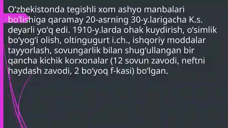 Kimyosanoati nigrilovchi qilish istiqbollari 4