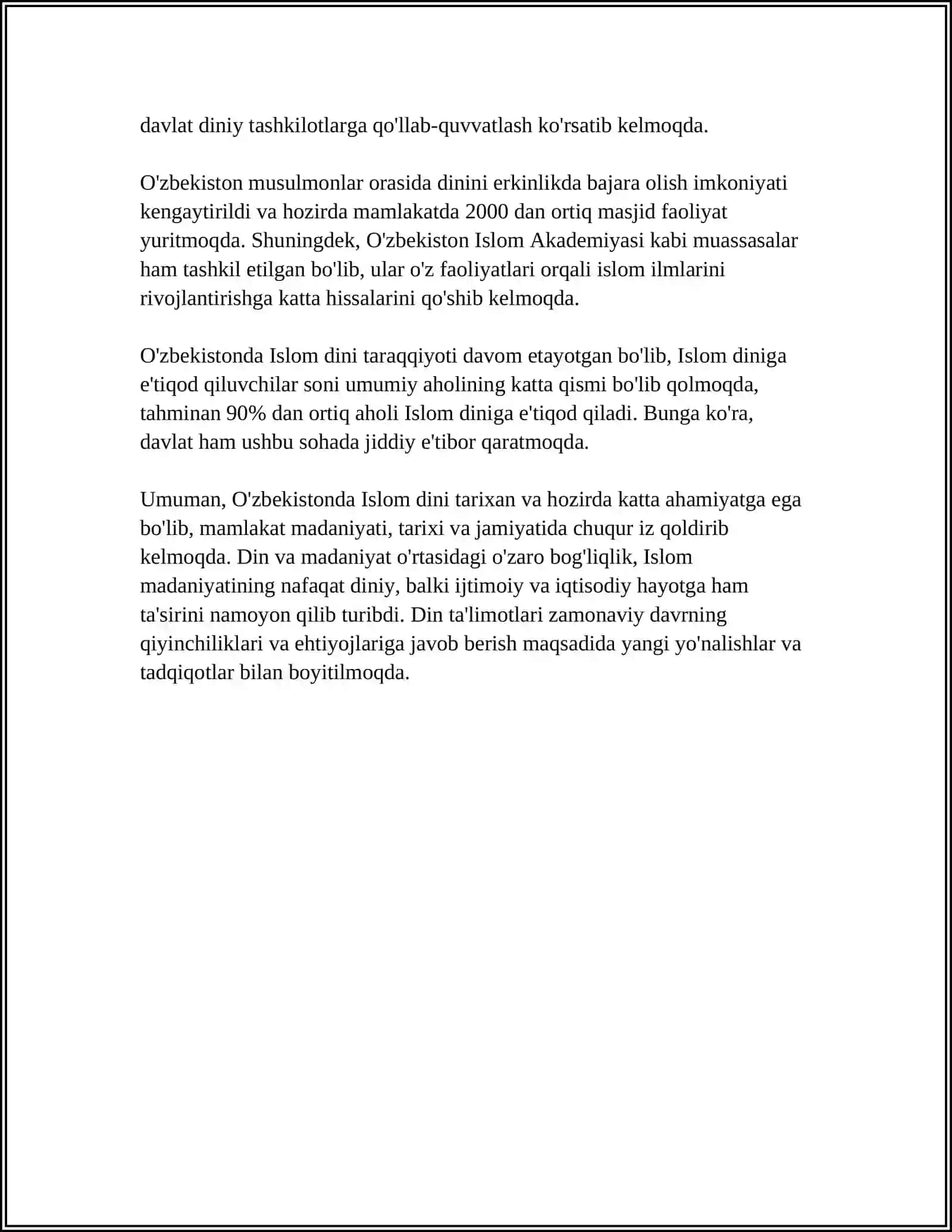 O'zbekistondagi Islom dini 4