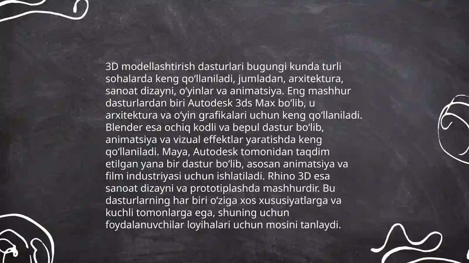 Kompyuter grafikasining dasturiy taʼminoti 4