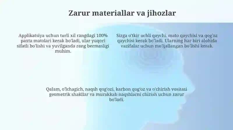 Applikatsiya usulida naqsh yasash 4
