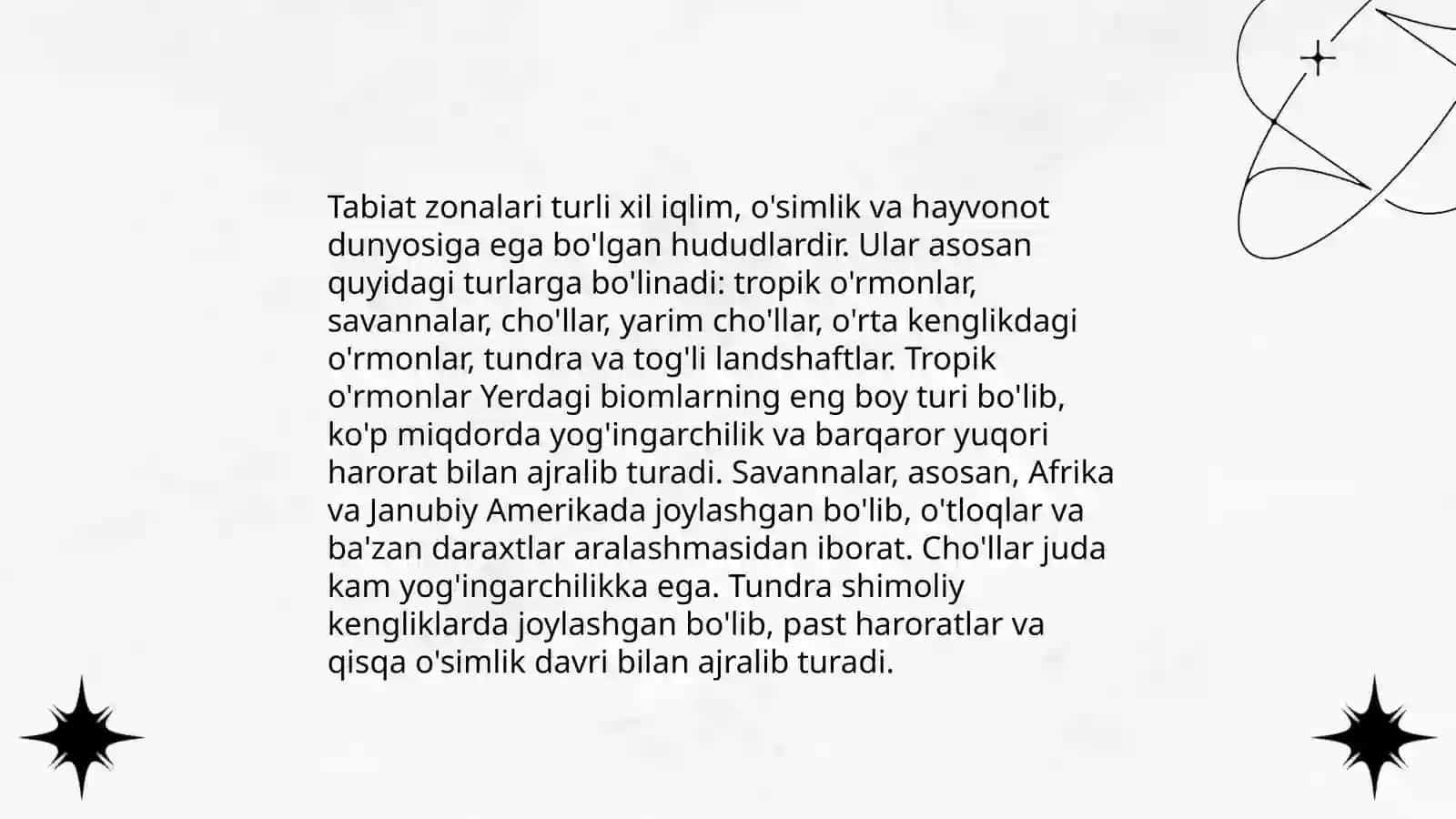 Materiklar va tabiat zonalari 4