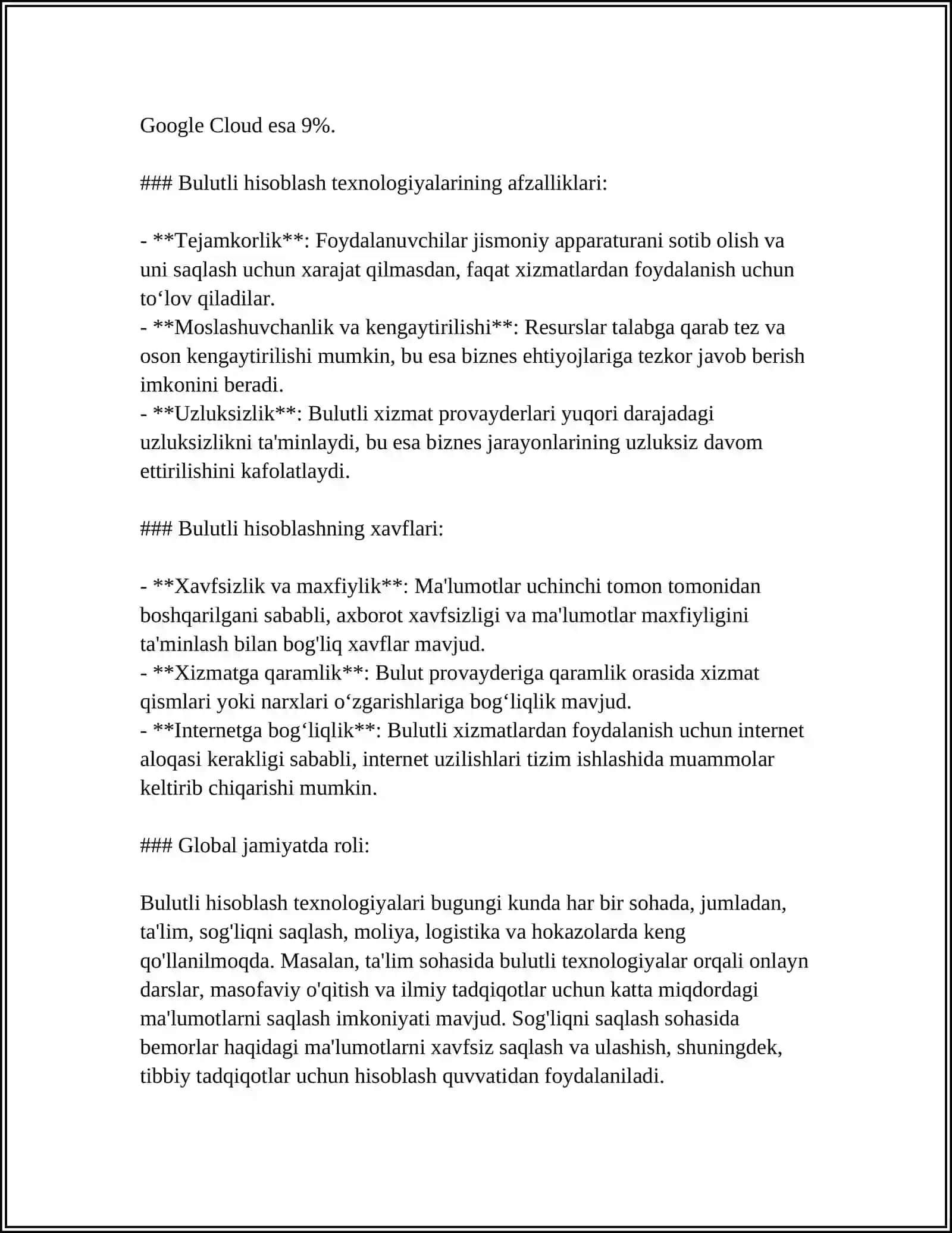 Bulutli Hisoblash Texnologiyalari 4