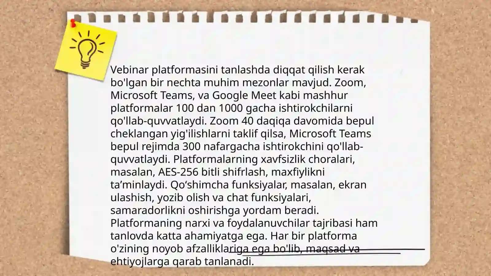 Vebinar platformasida konferensiya yaratish 4