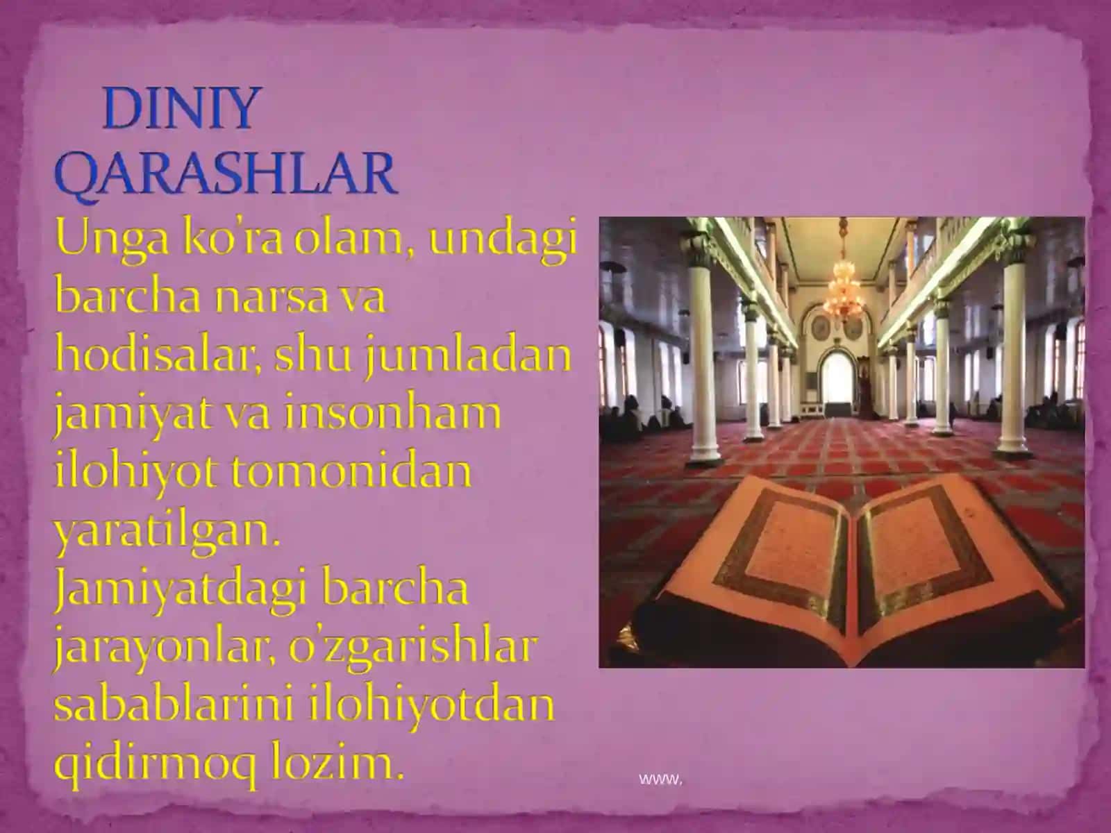 ODAM, INSON, INDIVID VA SHAXS TUSHINCHALARI 4