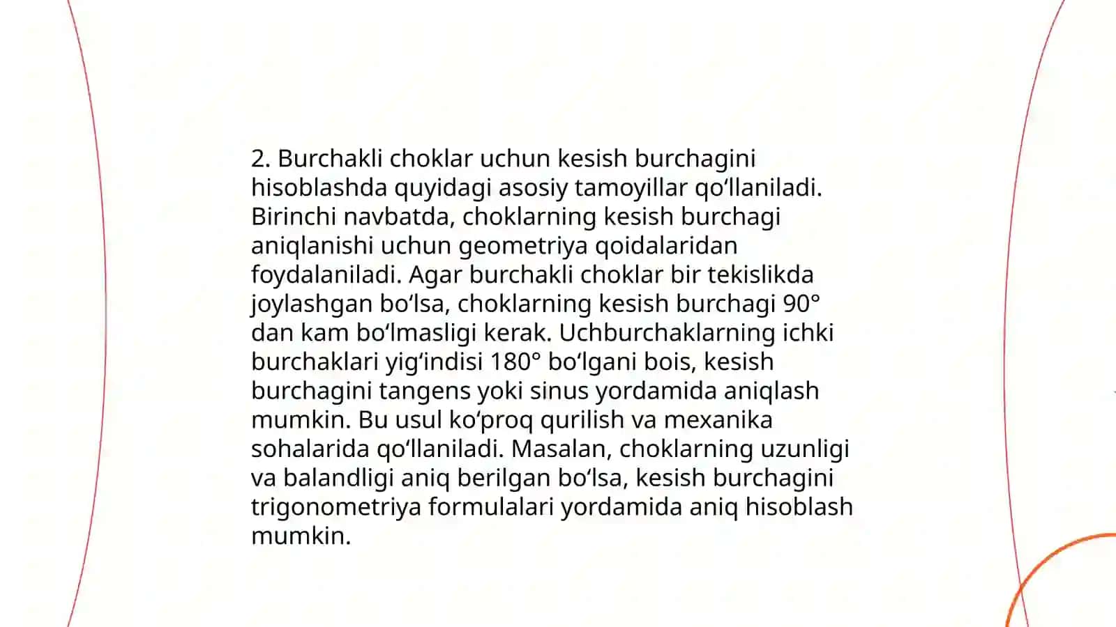 Uchma-uch va burchakli choklarni hisobi Payvand choklarni tuzish 4