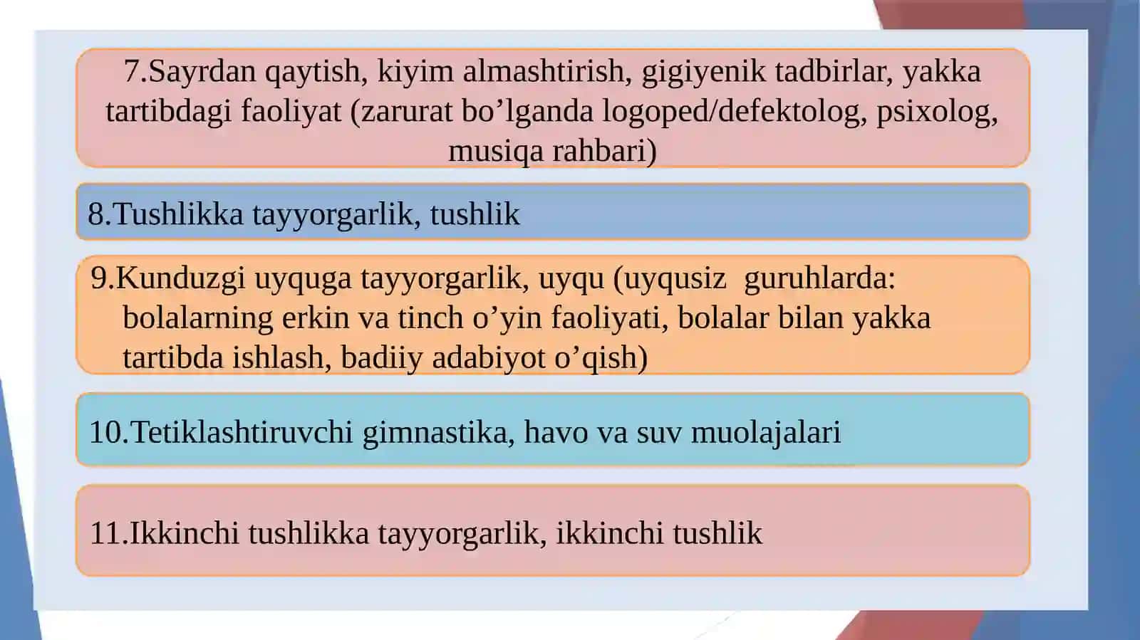 TARBIYACHINING SHAXSIY ISH REJASI 4