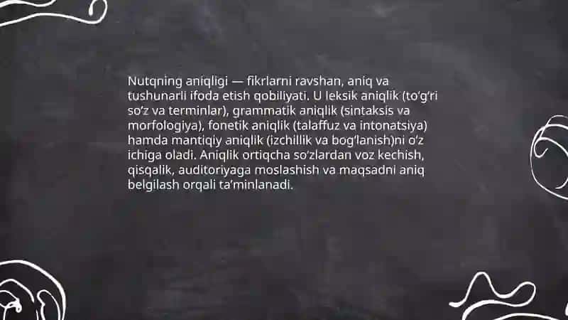 Nutqning kommunikativ sifatlari 4