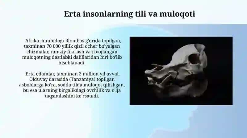 San'at va madaniyatning boshlanishi 4