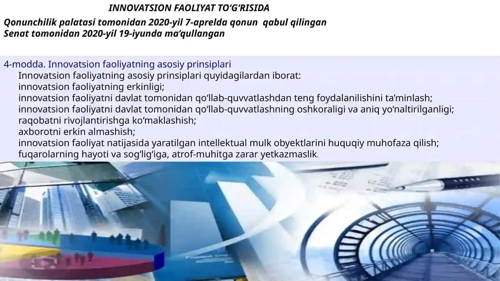 Innovatsion faoliyatni tashkilotish gʻata’siri etuvchi omillar 4