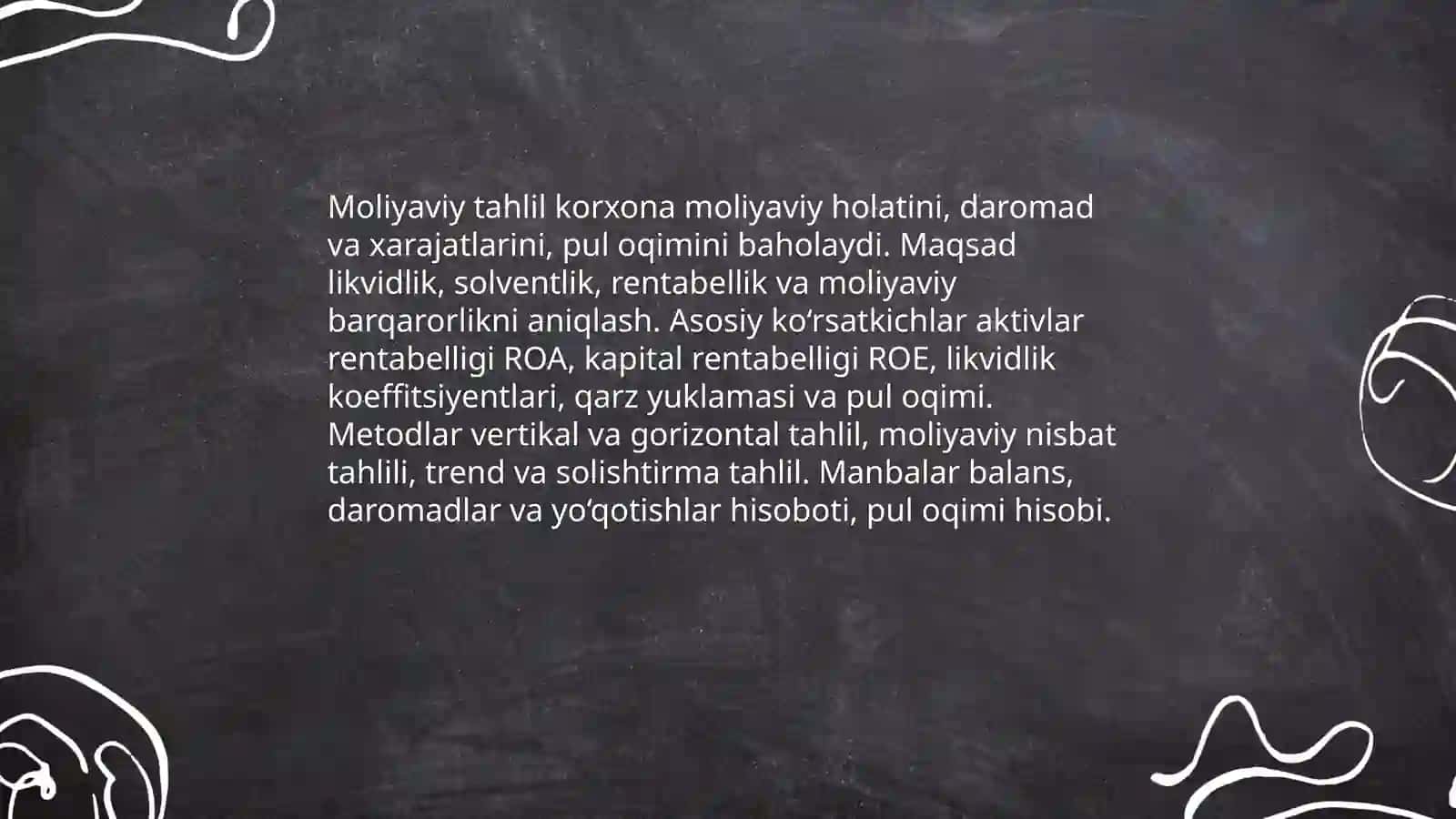Iqtisodiy tahlilning mazmuniga davriga obekti va subyektlariga kora turlari 4