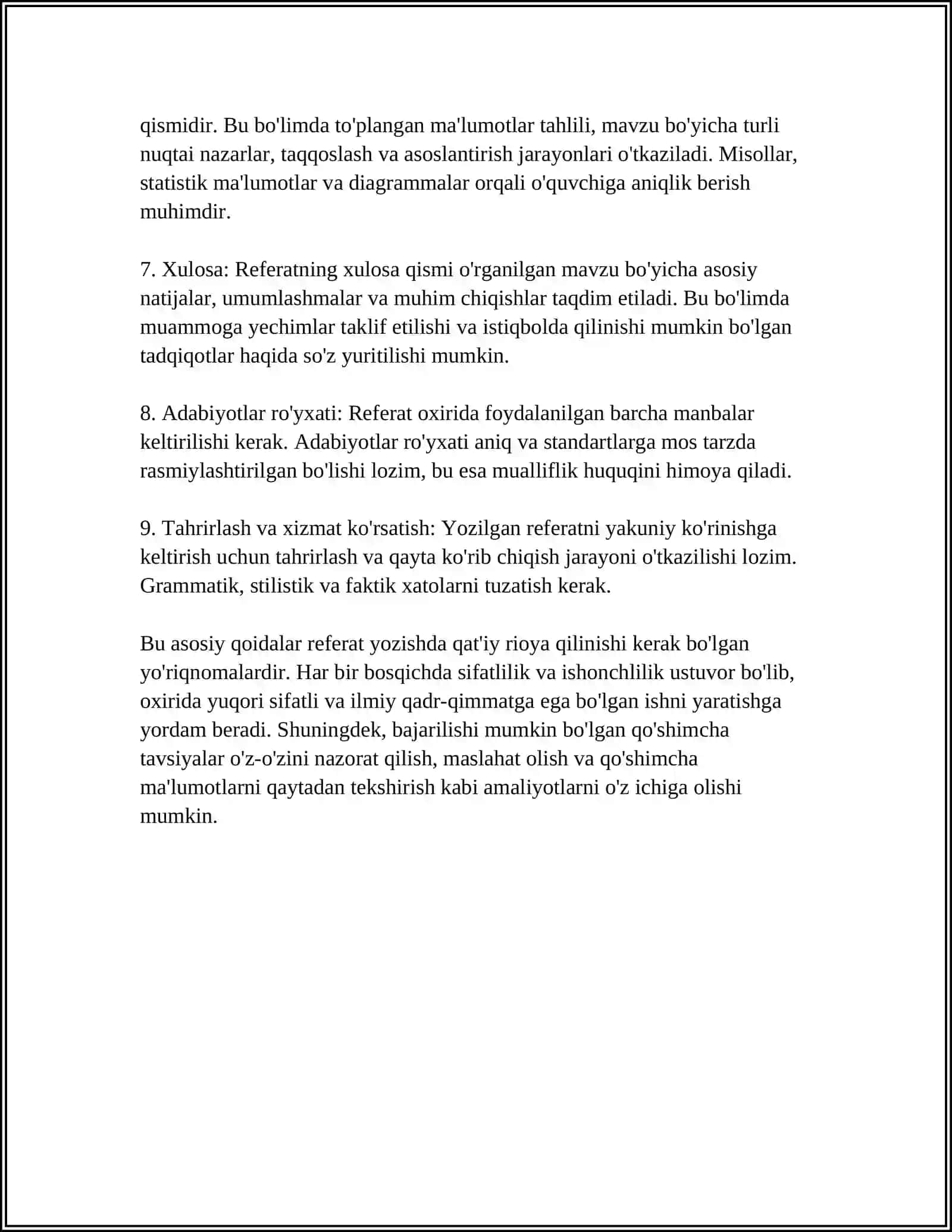 REFERAT YOZISH 4