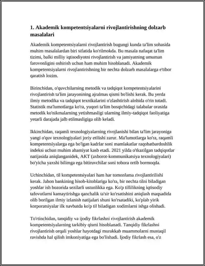 AKADEMIK KO'NIKMALARNING TALABALAR FAOLIYATIDAGI AHAMIYATI VA DOLZARBLIGI 4