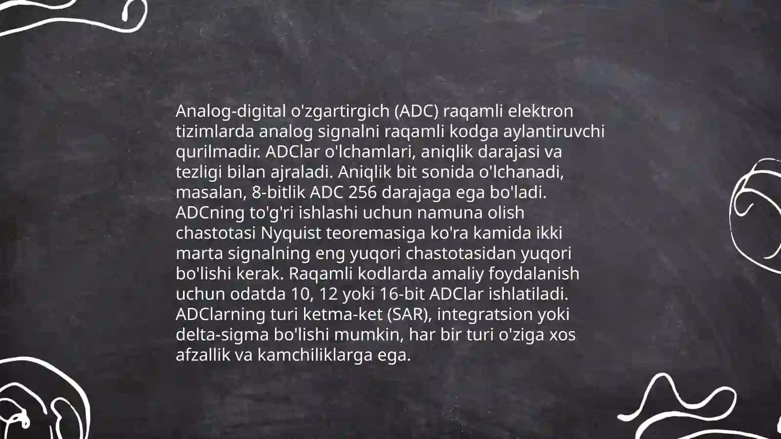 Analogli va raqamli signallarni tushunchasi 4