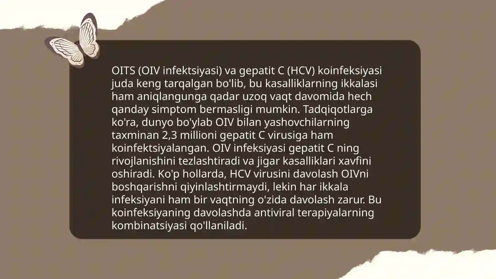 OITS kasalligining koinfeksiya qóz qózgatuvchilari,patogenezi, laboratoriya tashxisi 4