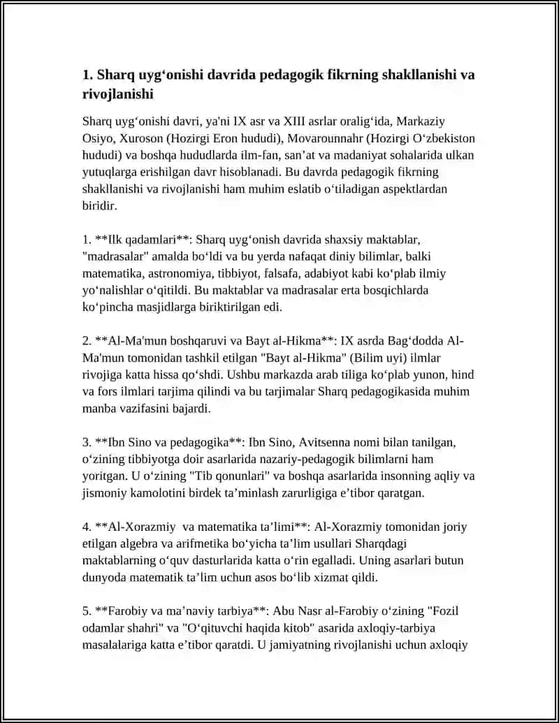 SHARQ UYGʻONISH DAVRIDA PEDAGOGIK FIKR TARAQQIYOTI 4
