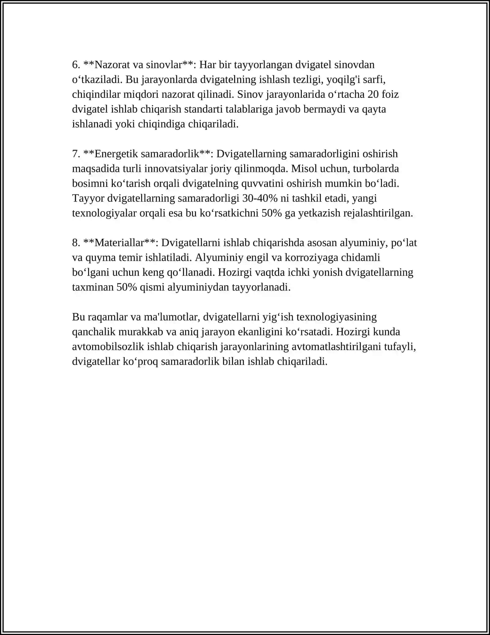 AVTOMOBIL AGREGATLARINI YIG'ISH USTAXONASINING JIHOZLANISHI TEXNOLOGIYASI 4