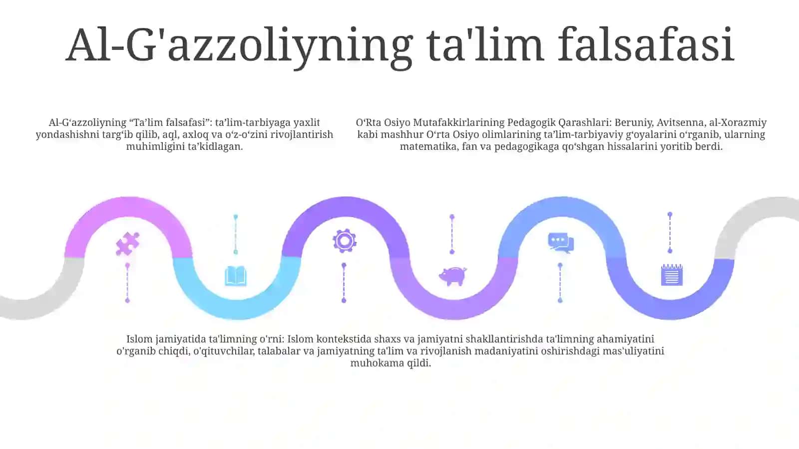 Oʻrta Osiyo Mutafakkirlarining Pedagogik Qarashlari 4