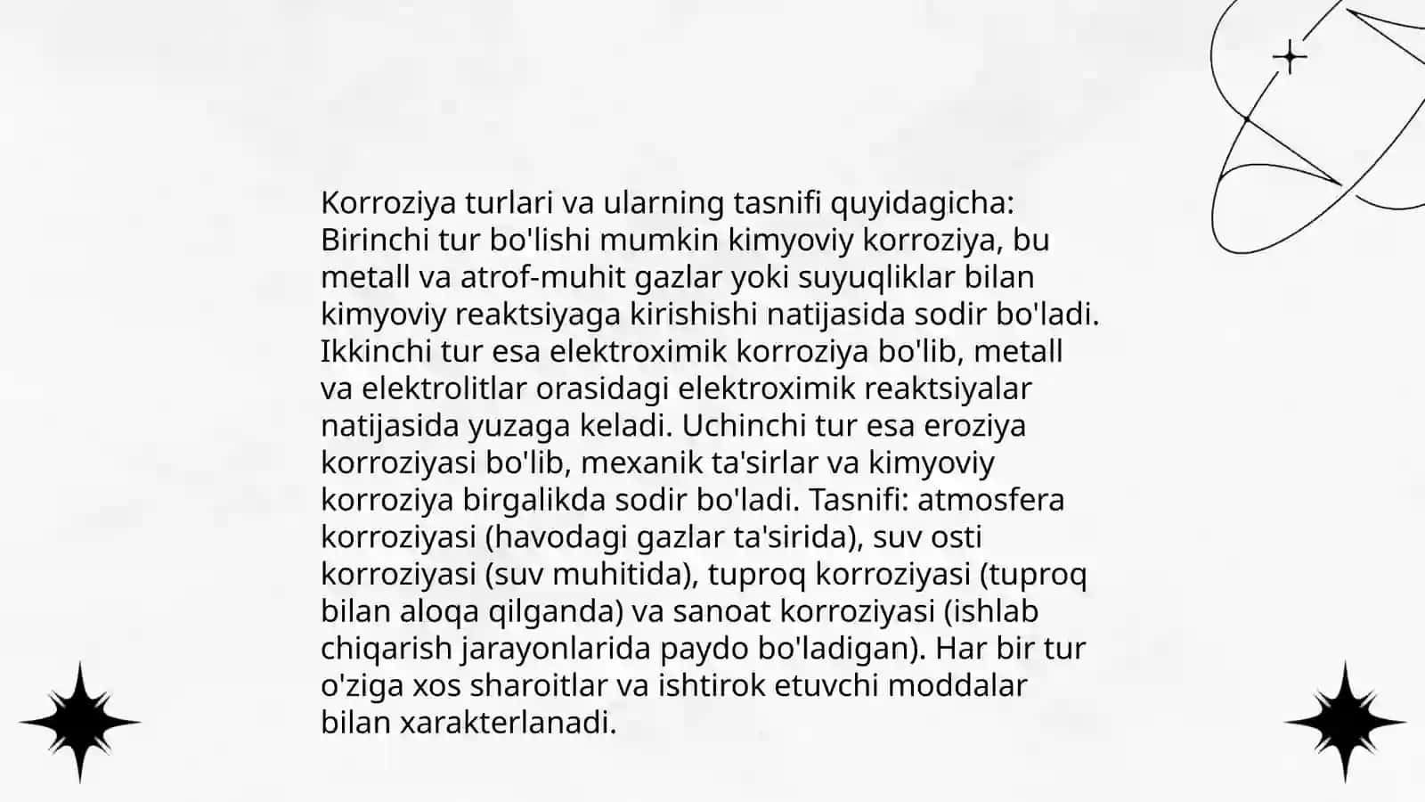 Karroziya jarayoni mexanizmlari 4
