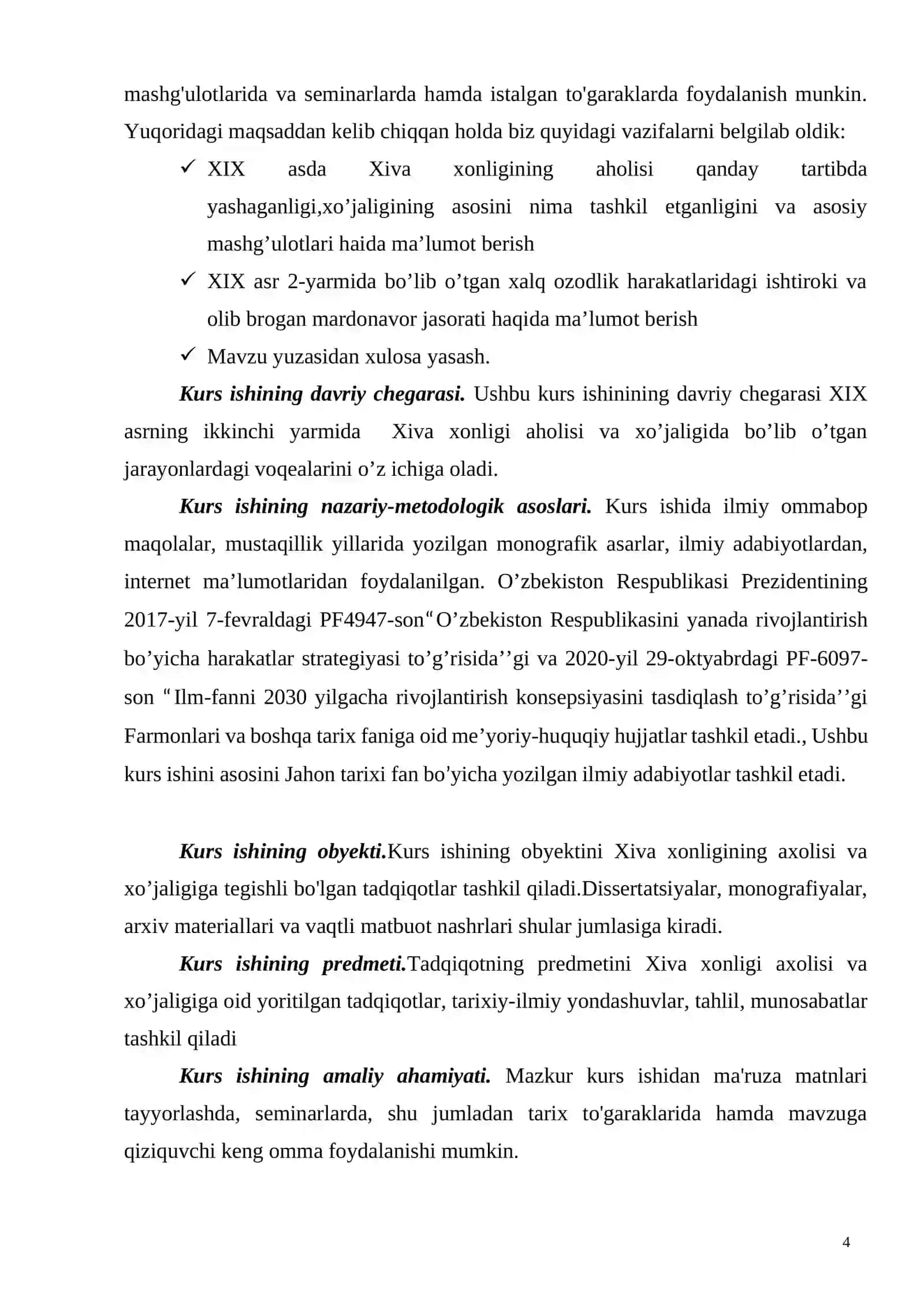 XIX asrda Xiva xonligi aholisi va xo'jaligi 4