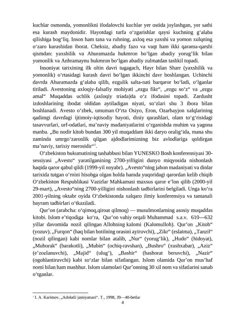 Avesto va adabiiy manbaalarda ijtimoiy pedogogik g‘oyalar 4