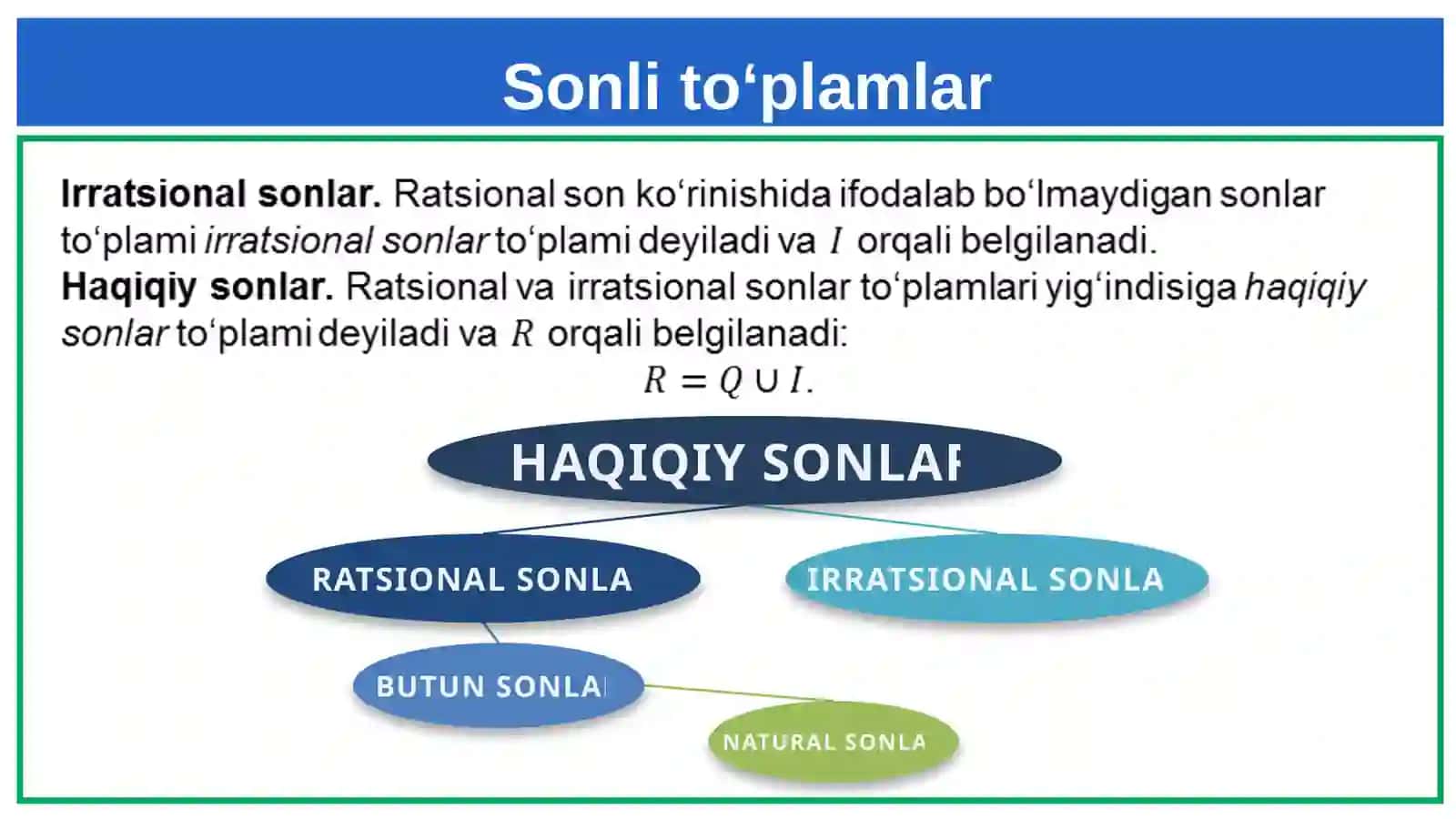 7-dars: Nomanfiy butun sonlar to‘plami 4