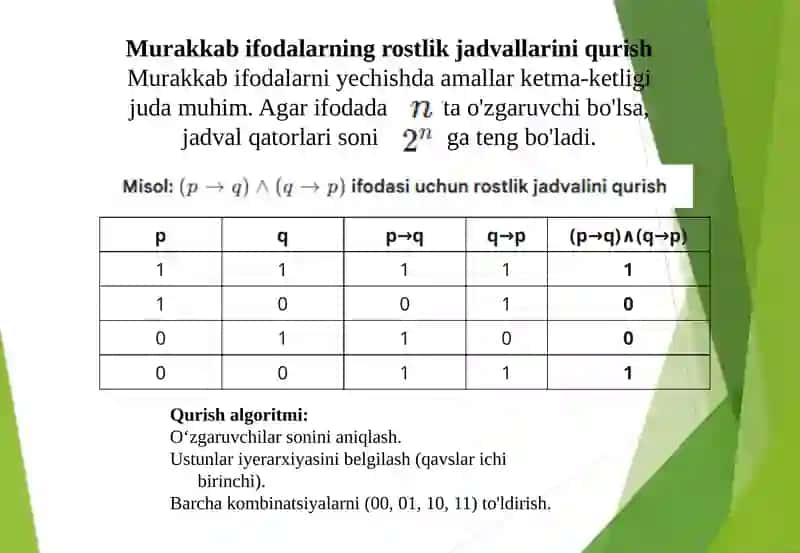 Mantiq va diskretmatematika 4