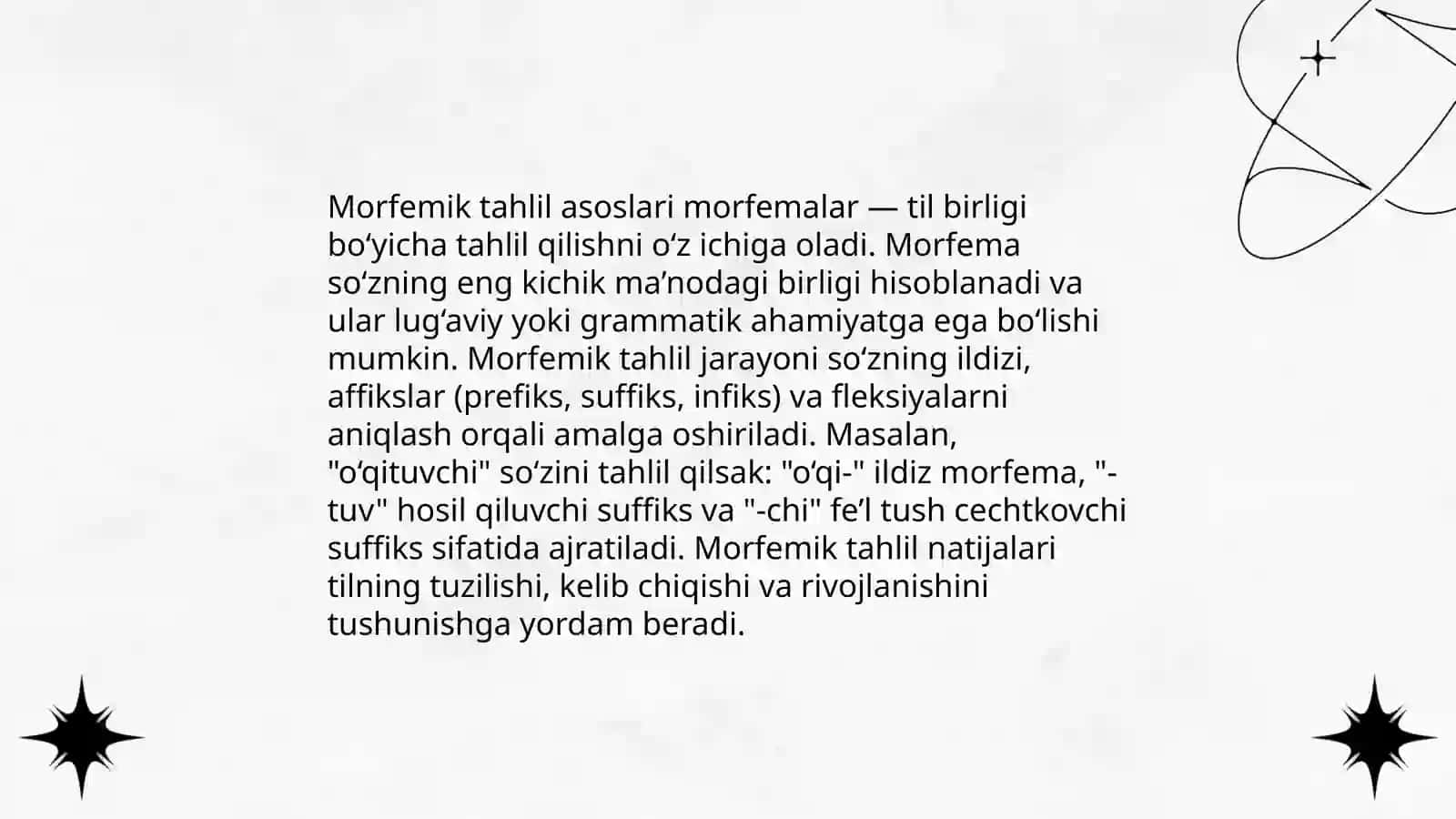 So’zning morfemik tahlili 4