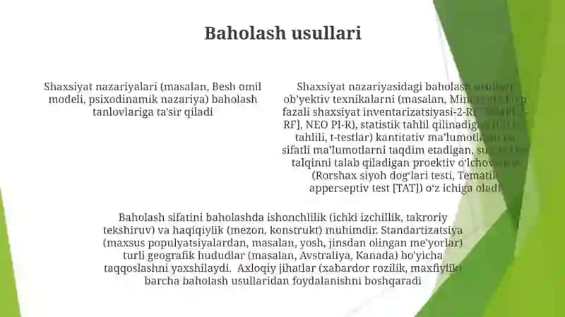 Shaxsnazariyasi 4