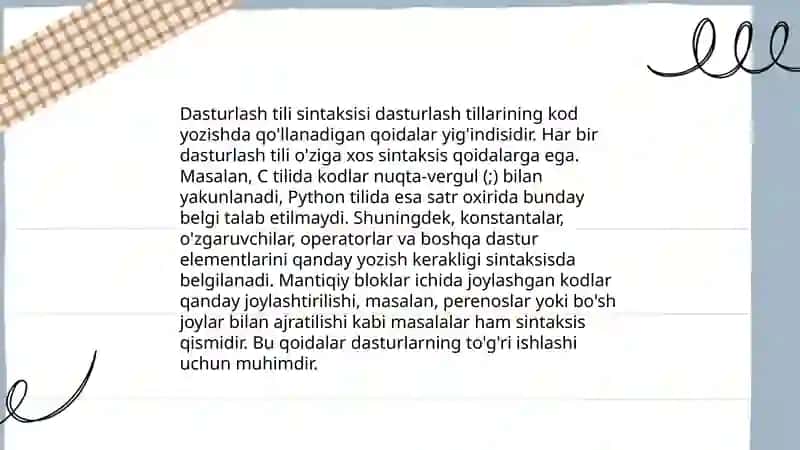 Tarmoqlanuvchi jarayonlarni tashkil etish (Algoritm va dasturlash) 4