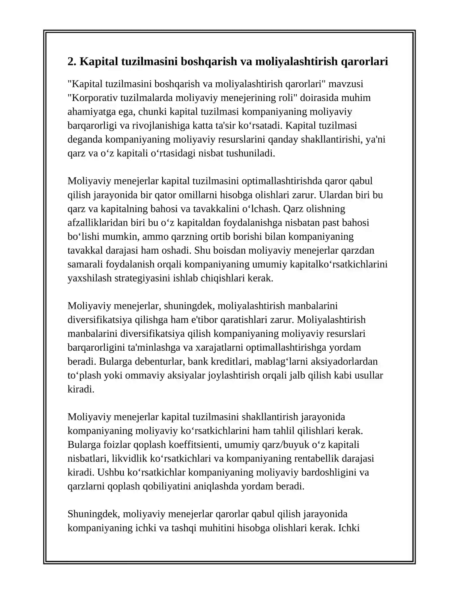 KORPORATIV TUZILMALARDA MOLIYAVIY MENEJERINING ROLI 4